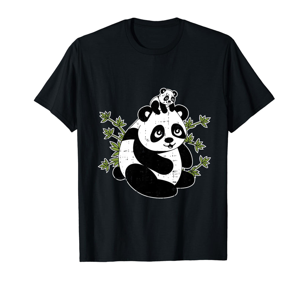 Papa Bear Panda Dad Daddy Fathers Day T-Shirt - Aesthetic Graphic Unisex - T-Shirt, Sweatshirt, Hoodie