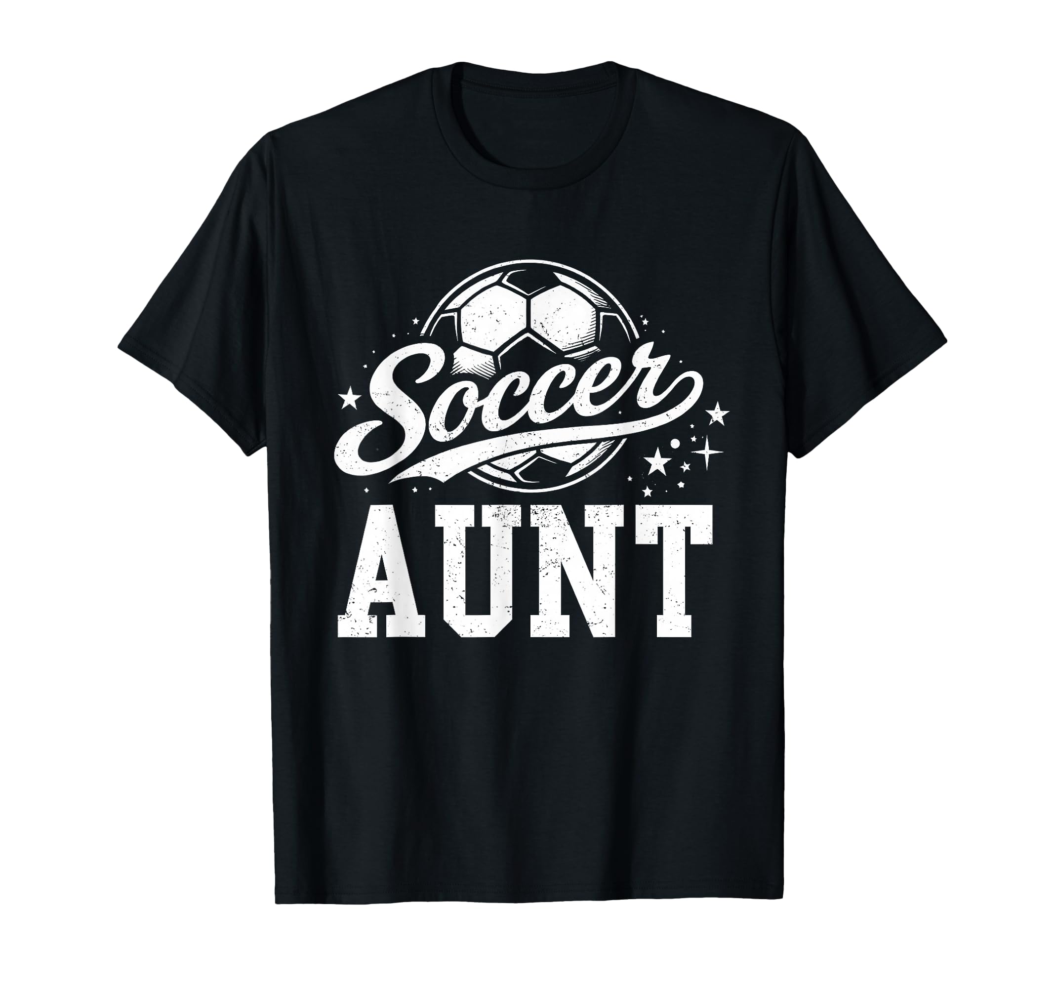 Soccer Aunt Family Matching Soccer T-Shirt - Minimalist Print Men Women - T-Shirt, Sweatshirt, Hoodie
