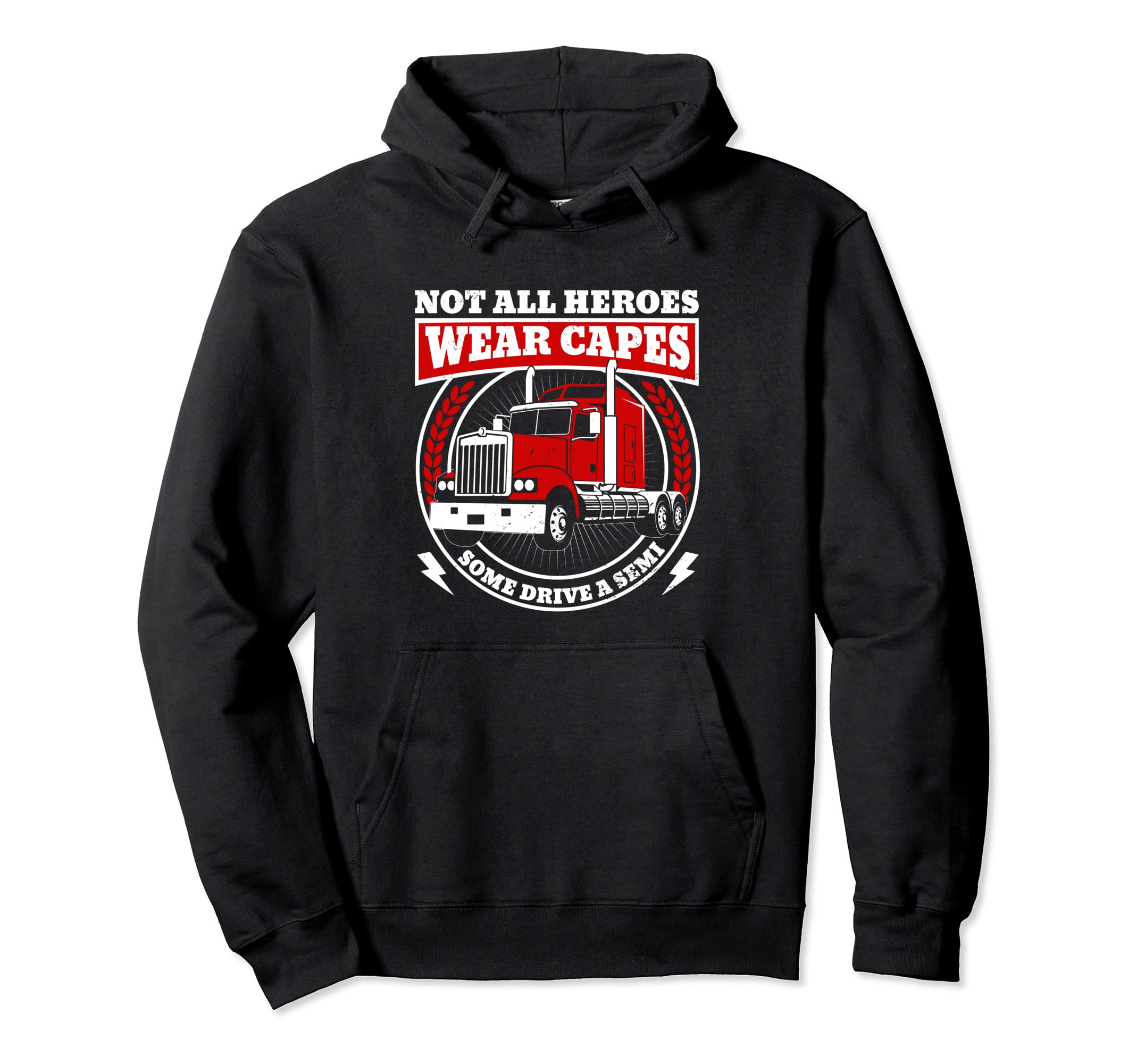 Truck Driver Trucker Freighter Hoodie - Casual Everyday Wear for Adults - T-Shirt, Sweatshirt, Hoodie