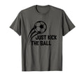 Soccer Kick Ball T-Shirt - Aesthetic Graphic Men Women - T-Shirt, Sweatshirt, Hoodie