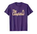 Campfather Camp Fire Fun Adventure T-Shirt - Custom Art Print for Adults - T-Shirt, Sweatshirt, Hoodie