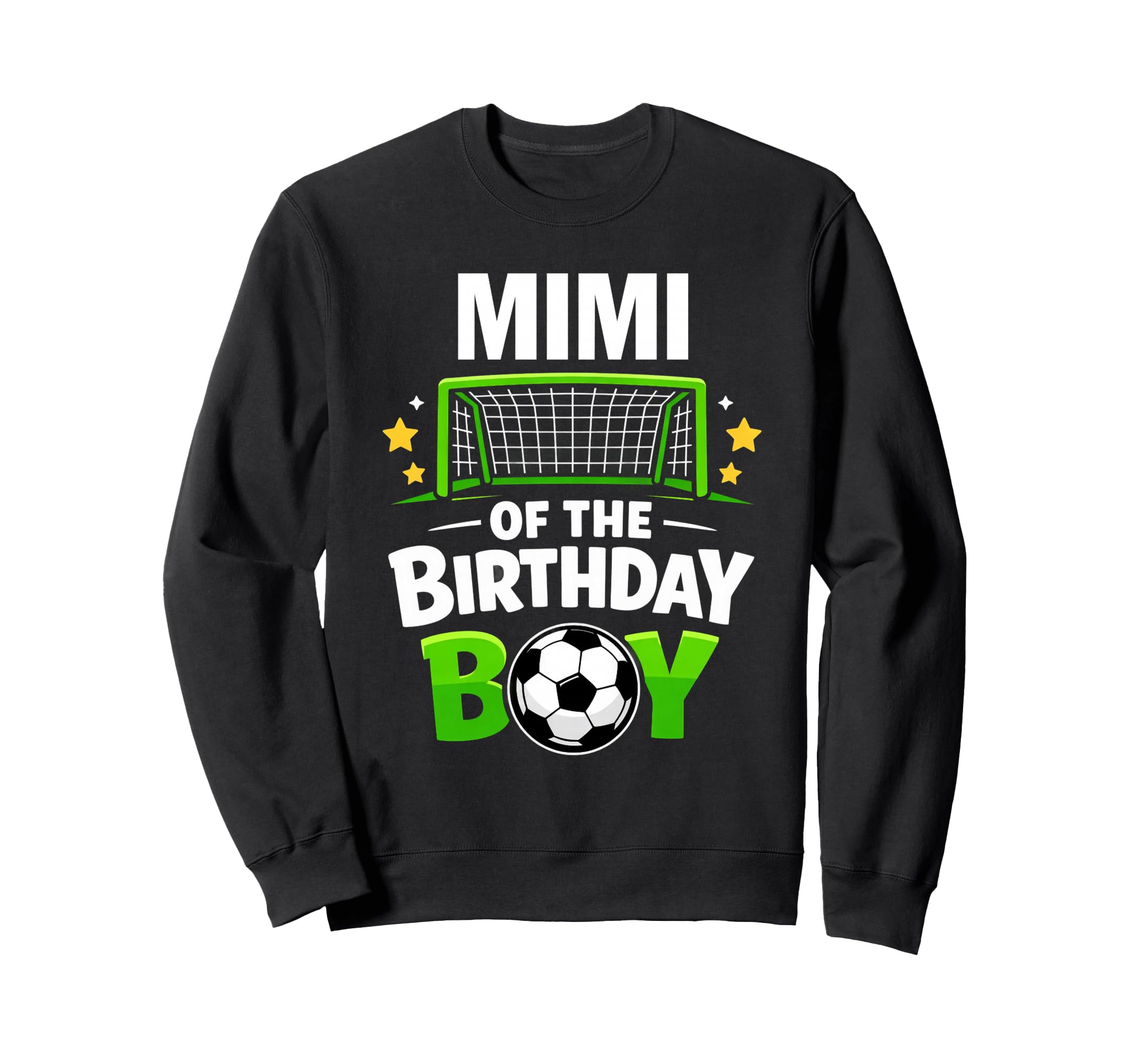 Mimi Birthday Soccer Ball Family Sweatshirt - Custom Art Print for Adults - T-Shirt, Sweatshirt, Hoodie