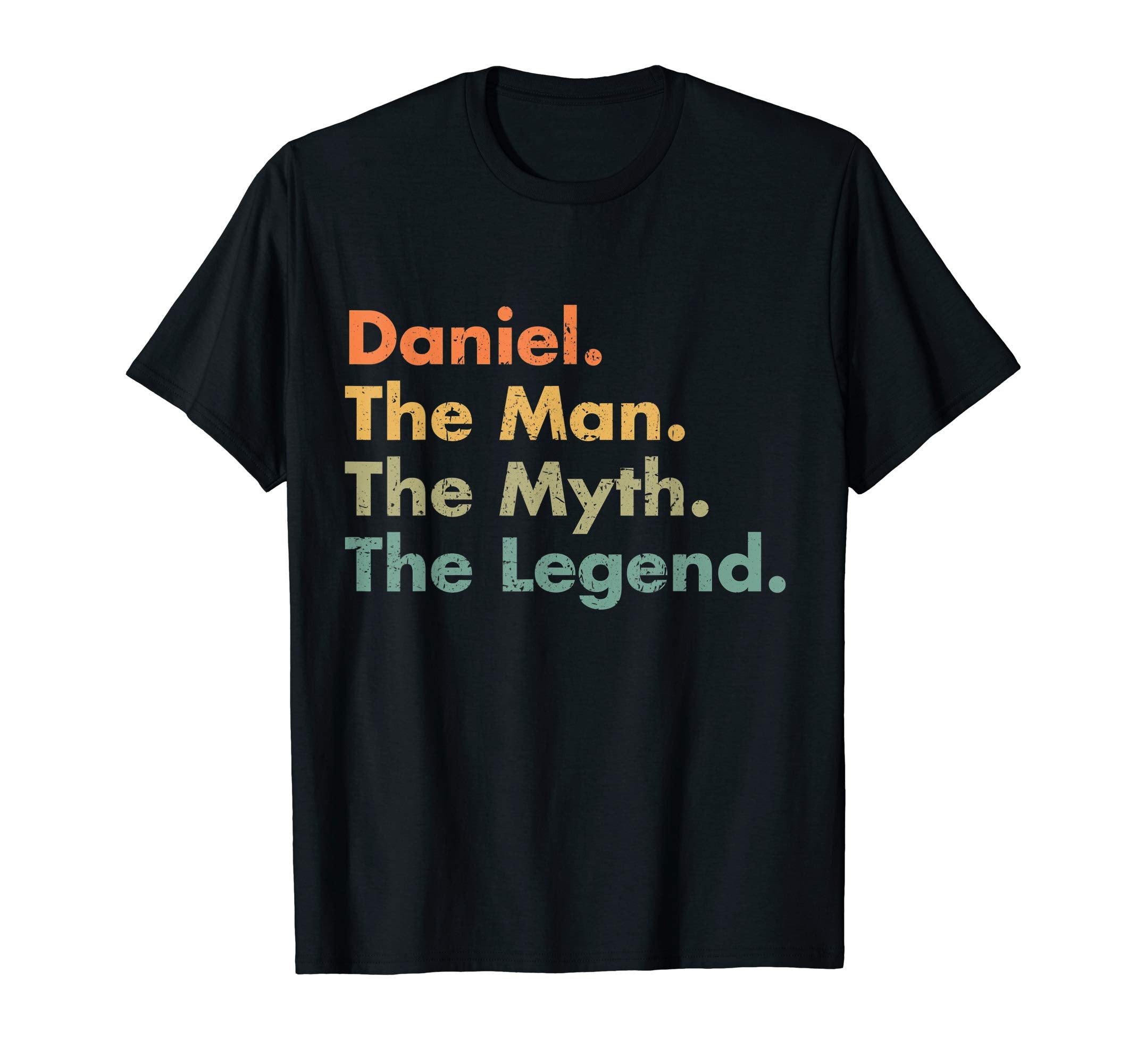 Mens Daniel Myth Legend Funny Dad T-Shirt - Aesthetic Graphic Men Women - T-Shirt, Sweatshirt, Hoodie