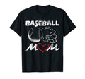 Baseball Mom Heart Mommy Softball T-Shirt - Trendy Graphic for Adults - T-Shirt, Sweatshirt, Hoodie