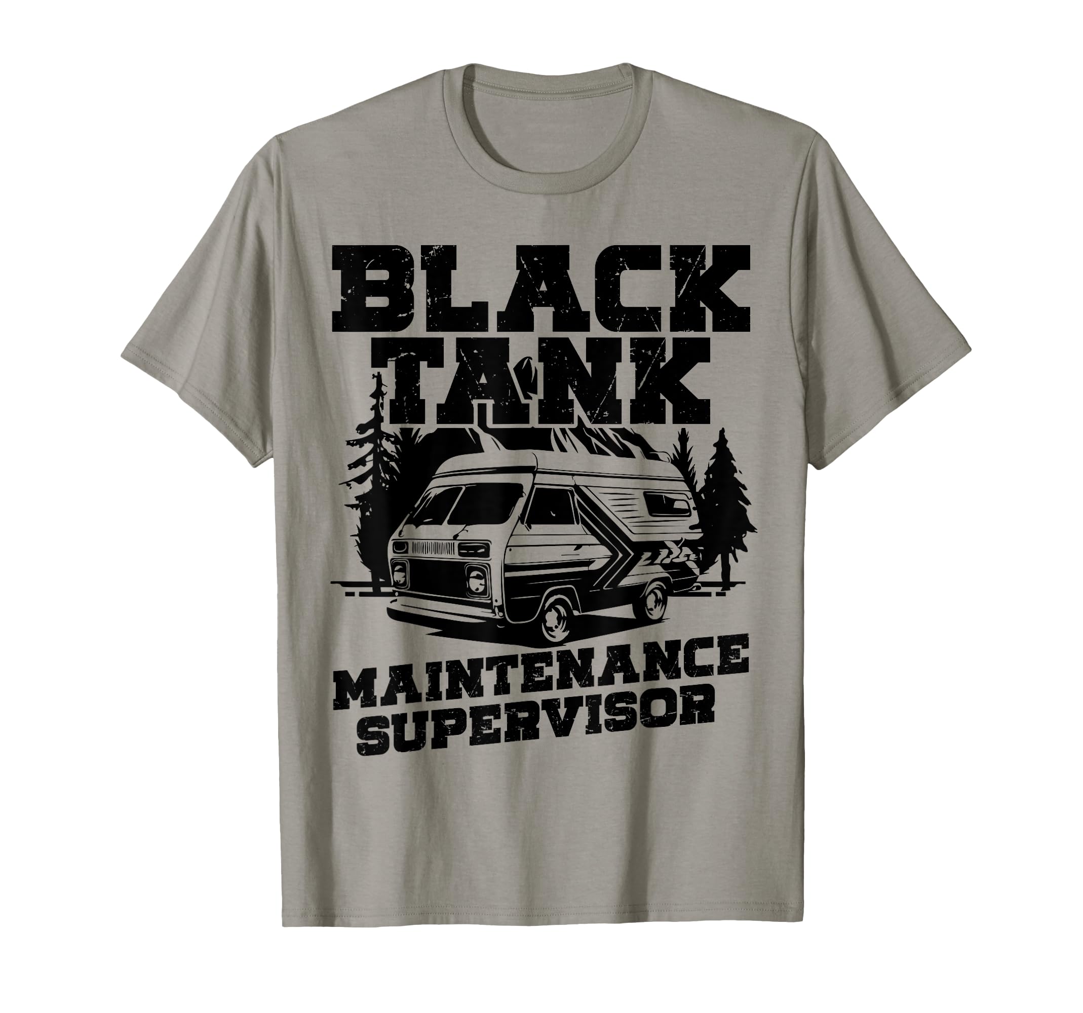 Black Tank Maintenance T-Shirt - Casual Everyday Wear for Adults - T-Shirt, Sweatshirt, Hoodie