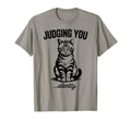 Funny Cat Silently Judging You Tabby Cat T-Shirt - Graphic Print Unisex - T-Shirt, Sweatshirt, Hoodie