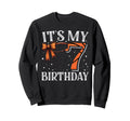 Its My 7 Birthday Seven Sweatshirt - Minimalist Print for Adults - T-Shirt, Sweatshirt, Hoodie