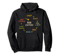 Fisherman Cast Wait Reel Repeat Big Hoodie - Custom Art Print Men Women - T-Shirt, Sweatshirt, Hoodie