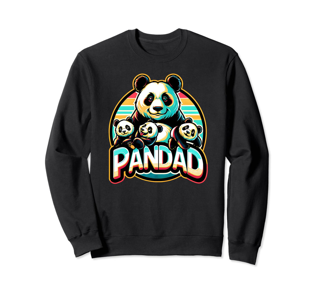 Panda Bear Dad Pandad Panda Bears Sweatshirt - Unique Graphic for Adults - T-Shirt, Sweatshirt, Hoodie