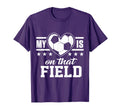 My Heart Is That Soccer Field Mom Dad T-Shirt - Minimalist Print for Adults - T-Shirt, Sweatshirt, Hoodie