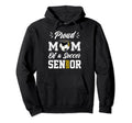 Proud Mom Soccer Senior Class 2025 Mom Hoodie - Unique Graphic for Adults - T-Shirt, Sweatshirt, Hoodie