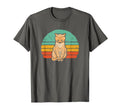80S Tabby Cat Sun Pet Lover T-Shirt - Novelty Apparel for Adults - T-Shirt, Sweatshirt, Hoodie