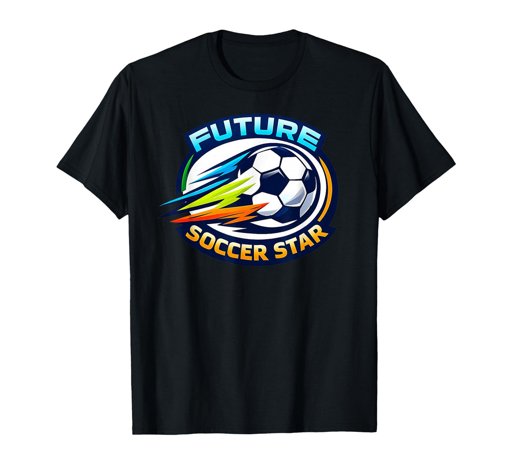Future Soccer Star Gear T-Shirt - Custom Art Print Men Women - T-Shirt, Sweatshirt, Hoodie