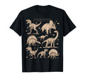 Paleontology Dinosaur Nerdy Science T-Shirt - Minimalist Print Unisex - T-Shirt, Sweatshirt, Hoodie