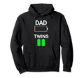 Low Battery Dad Twins Funny New Hoodie - Fun Novelty Design for Adults - T-Shirt, Sweatshirt, Hoodie