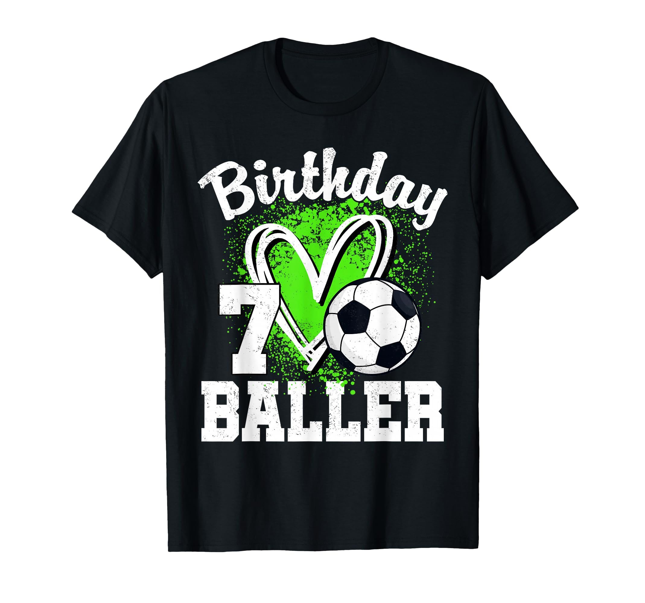 7Th Birthday Baller 7 Year Old T-Shirt - Fun Novelty Design Unisex - T-Shirt, Sweatshirt, Hoodie