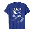 Black Lines Matter Car Burnout Pun Skids T-Shirt - Graphic Print Unisex - T-Shirt, Sweatshirt, Hoodie