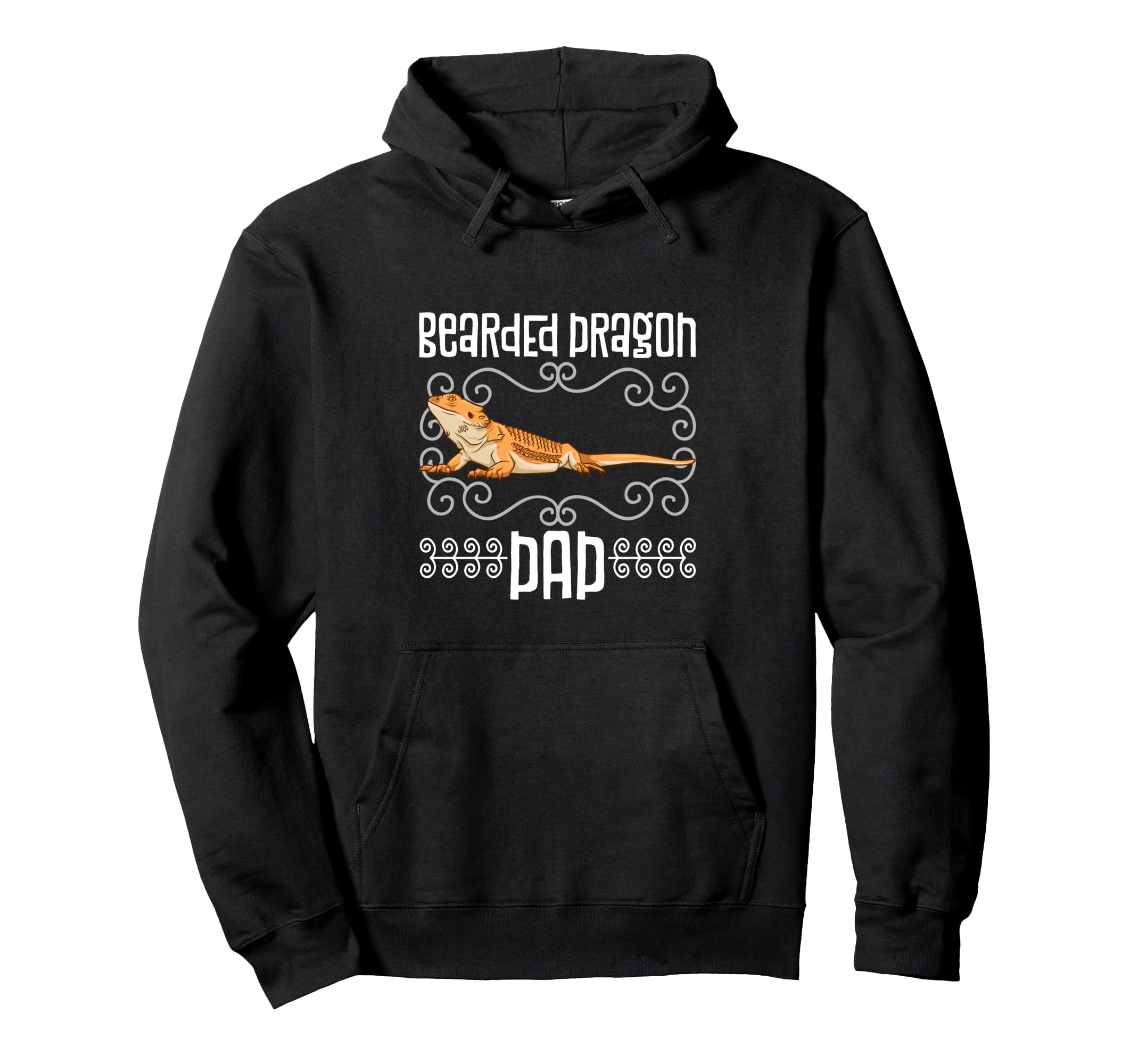 Bearded Dragon Dad Hoodie - Graphic Print Unisex - T-Shirt, Sweatshirt, Hoodie