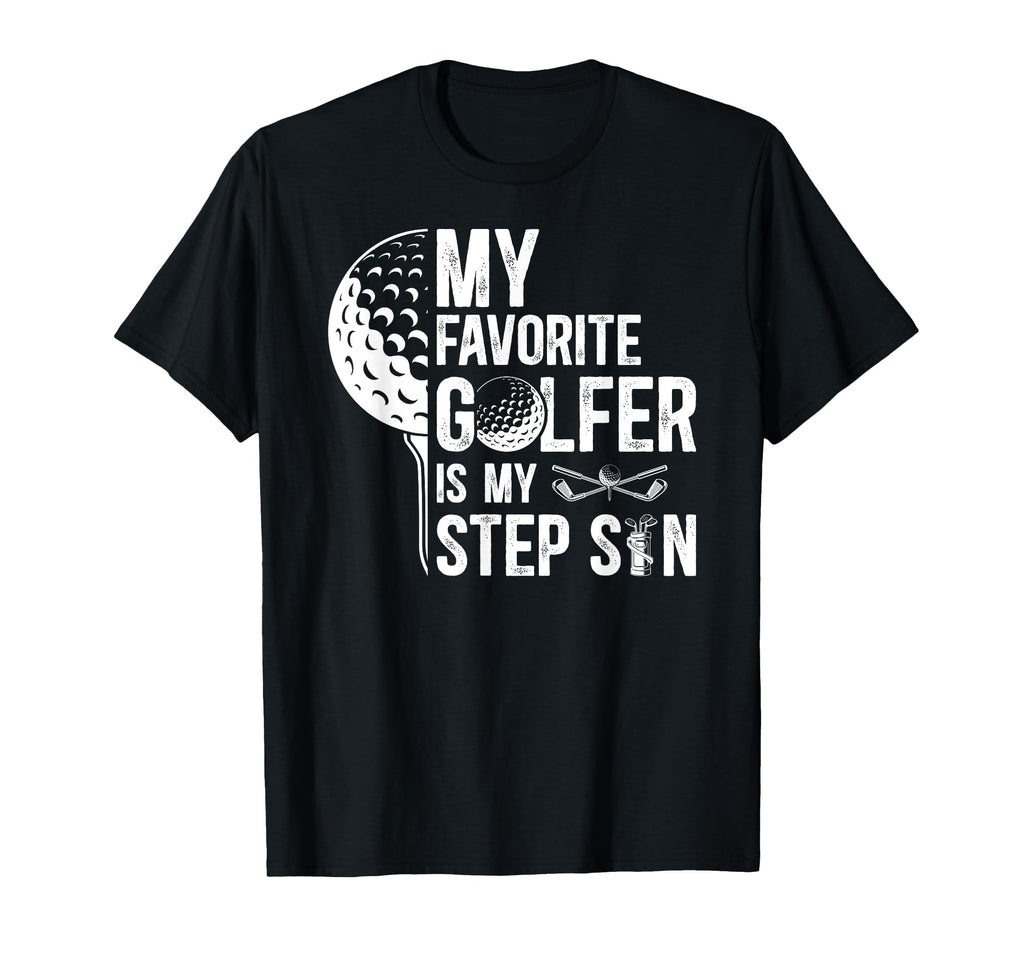 Proud Golf Step Dad Golf Player T-Shirt - Streetwear Style Unisex - T-Shirt, Sweatshirt, Hoodie