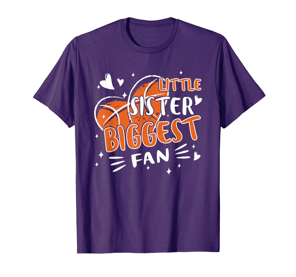 Funny Little Sister Biggest Fan T-Shirt - Novelty Apparel Unisex - T-Shirt, Sweatshirt, Hoodie
