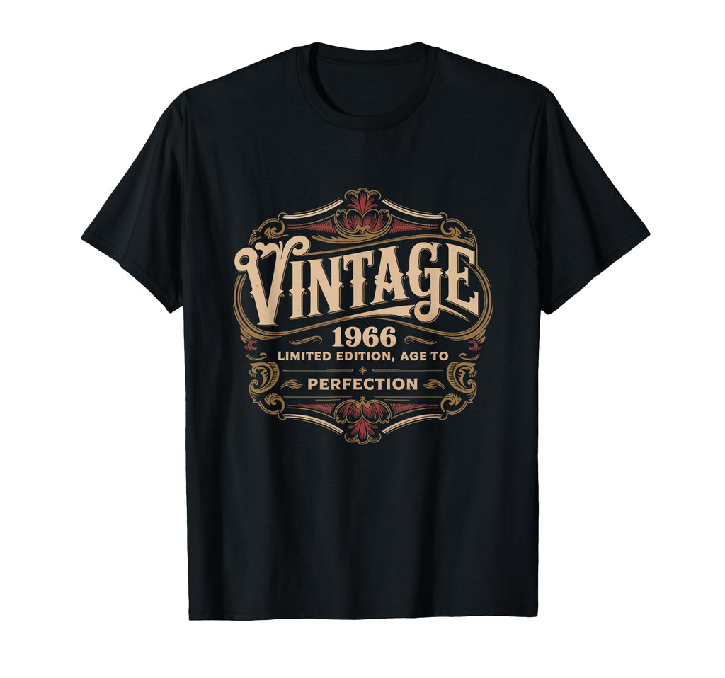 60Th Birthday 2026 Funny Age Born 1966 T-Shirt - Graphic Print Men Women - T-Shirt, Sweatshirt, Hoodie