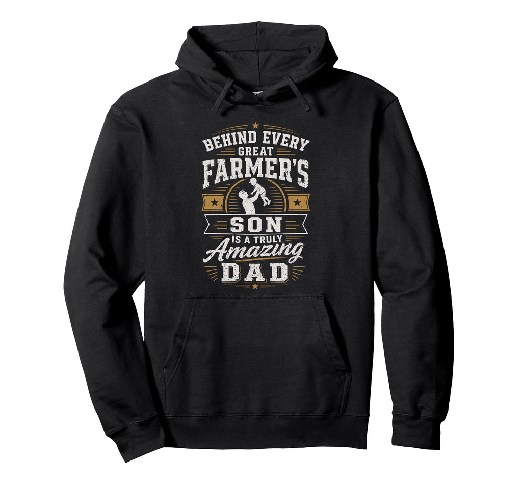 Farmer Son Amazing Dad Funny Hoodie - Casual Everyday Wear for Adults - T-Shirt, Sweatshirt, Hoodie