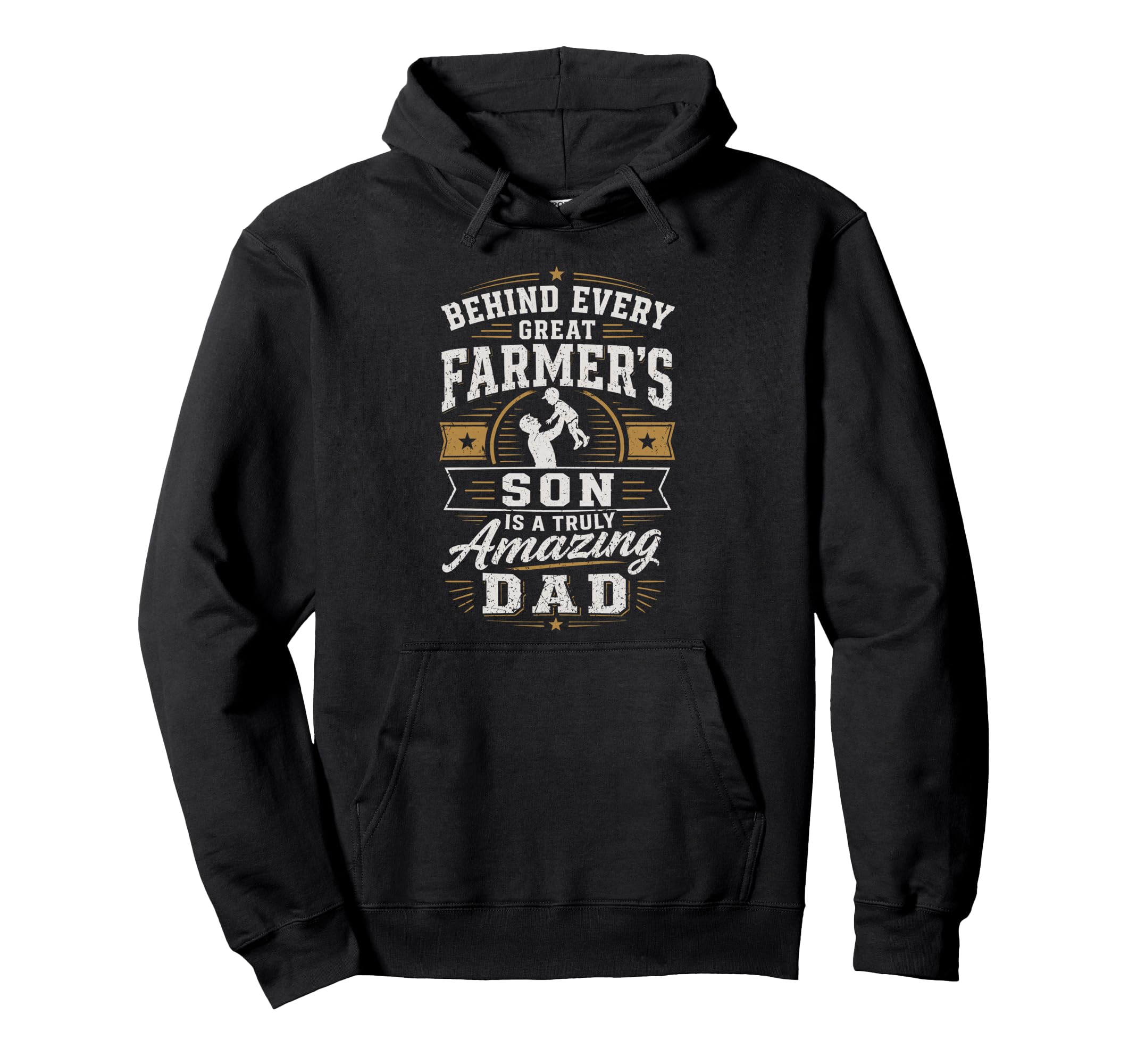 Farmer Son Amazing Dad Funny Hoodie - Casual Everyday Wear for Adults - T-Shirt, Sweatshirt, Hoodie