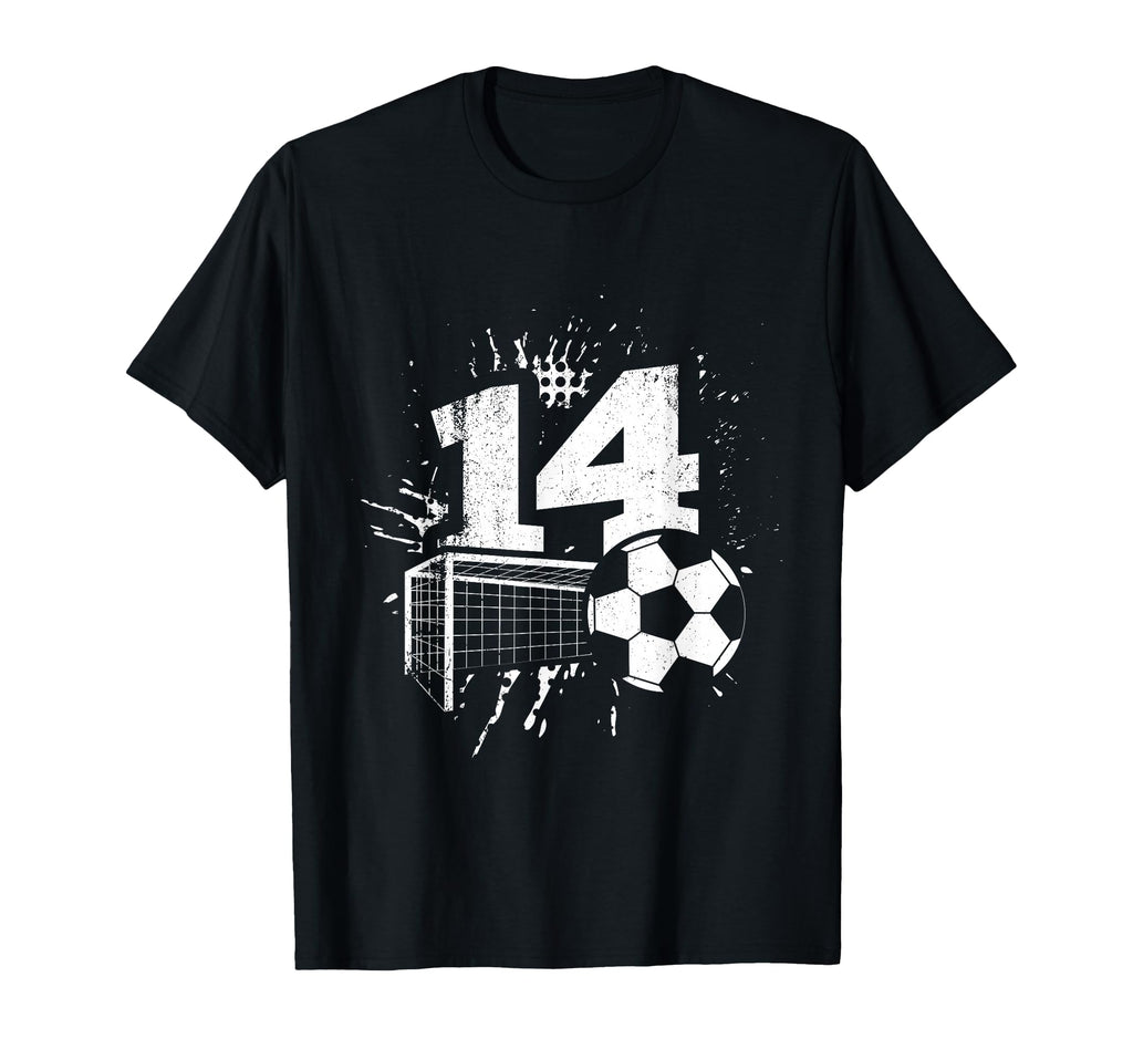 14Th Birthday Soccer Player T-Shirt - Fun Novelty Design Men Women - T-Shirt, Sweatshirt, Hoodie