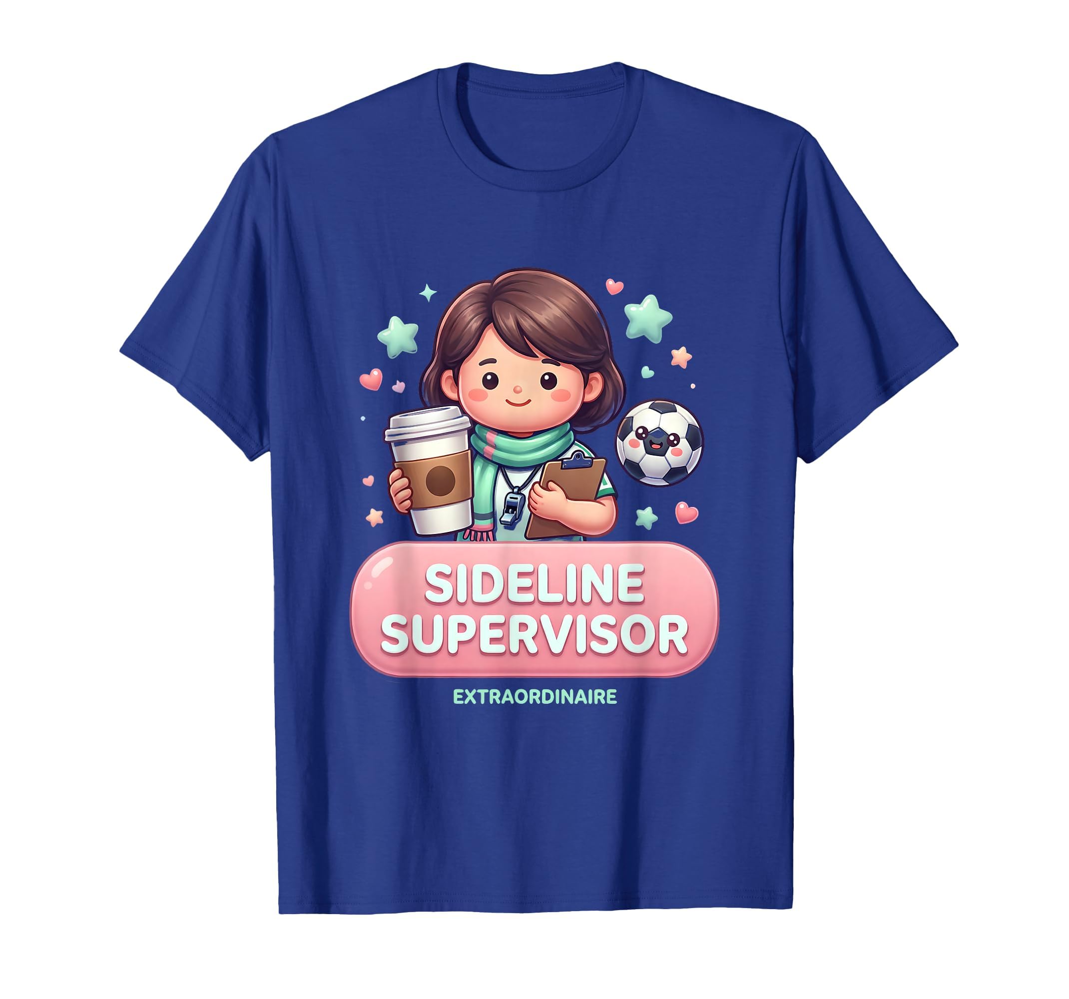 Sideline Supervisor Extraordinaire T-Shirt - Graphic Print for Adults - T-Shirt, Sweatshirt, Hoodie