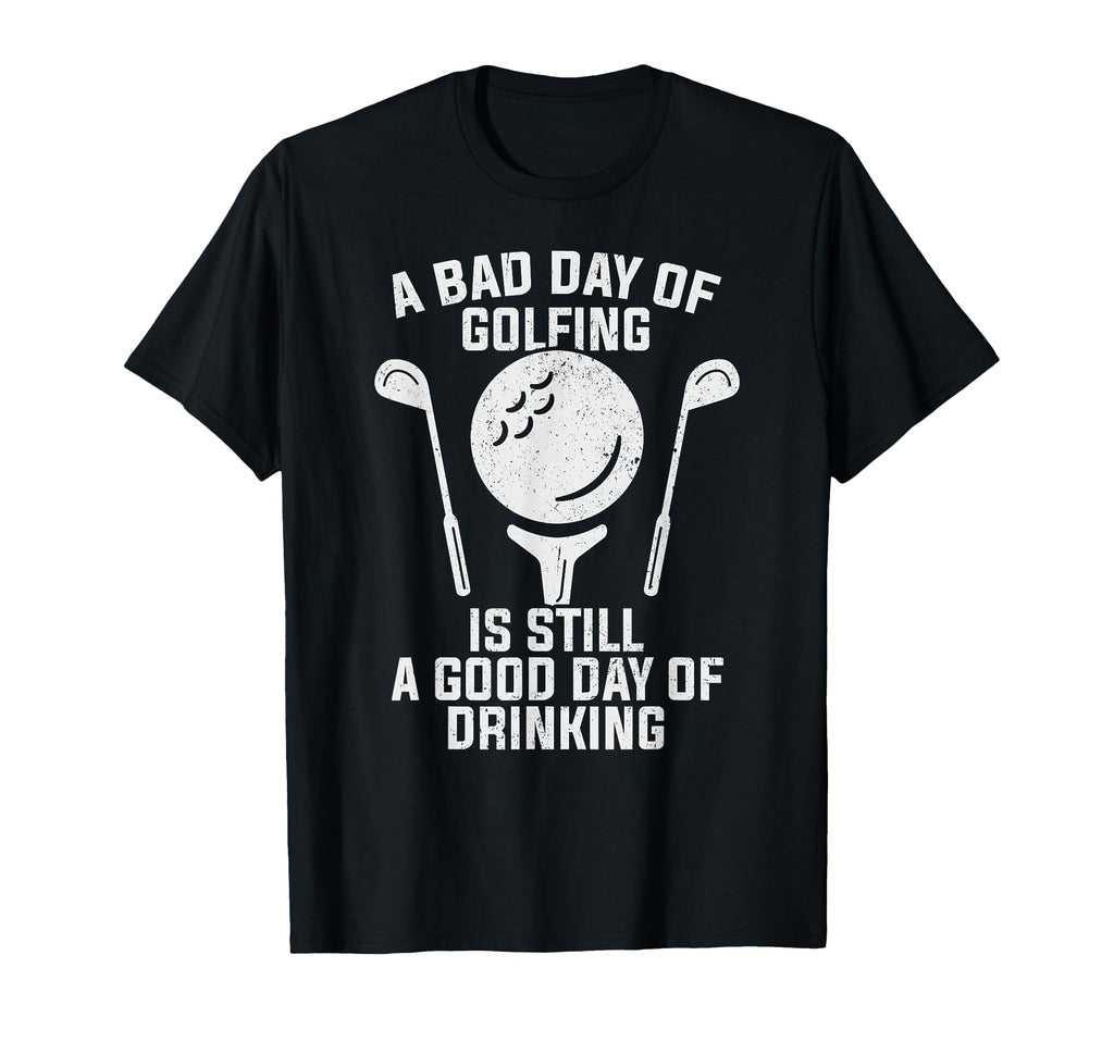 Golfing And Beer Joke Dad Funny T-Shirt - Unique Graphic Men Women - T-Shirt, Sweatshirt, Hoodie