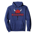 2018 Iceland World Soccer Championship Fan Hoodie - Minimalist Print Unisex - T-Shirt, Sweatshirt, Hoodie