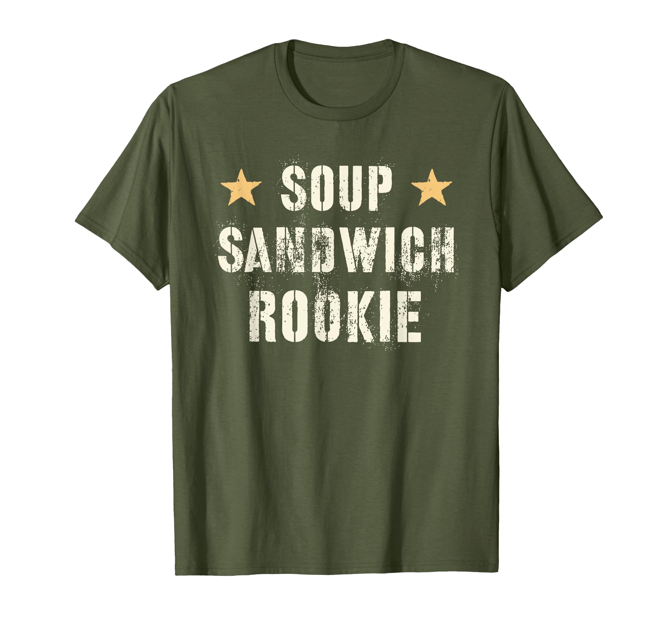 Soup Sandwich Rookie Proud Officer T-Shirt - Fun Novelty Design Men Women - T-Shirt, Sweatshirt, Hoodie