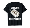 Maltese Sleepshirt Dog Lover Pajama T-Shirt - Novelty Apparel Men Women - T-Shirt, Sweatshirt, Hoodie