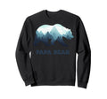 Papa Bear Wildlife Fathers Day Sweatshirt - Streetwear Style Men Women - T-Shirt, Sweatshirt, Hoodie
