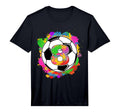 8Th Birthday Soccer Ball 8 Years Old T-Shirt - Minimalist Print Men Women - T-Shirt, Sweatshirt, Hoodie
