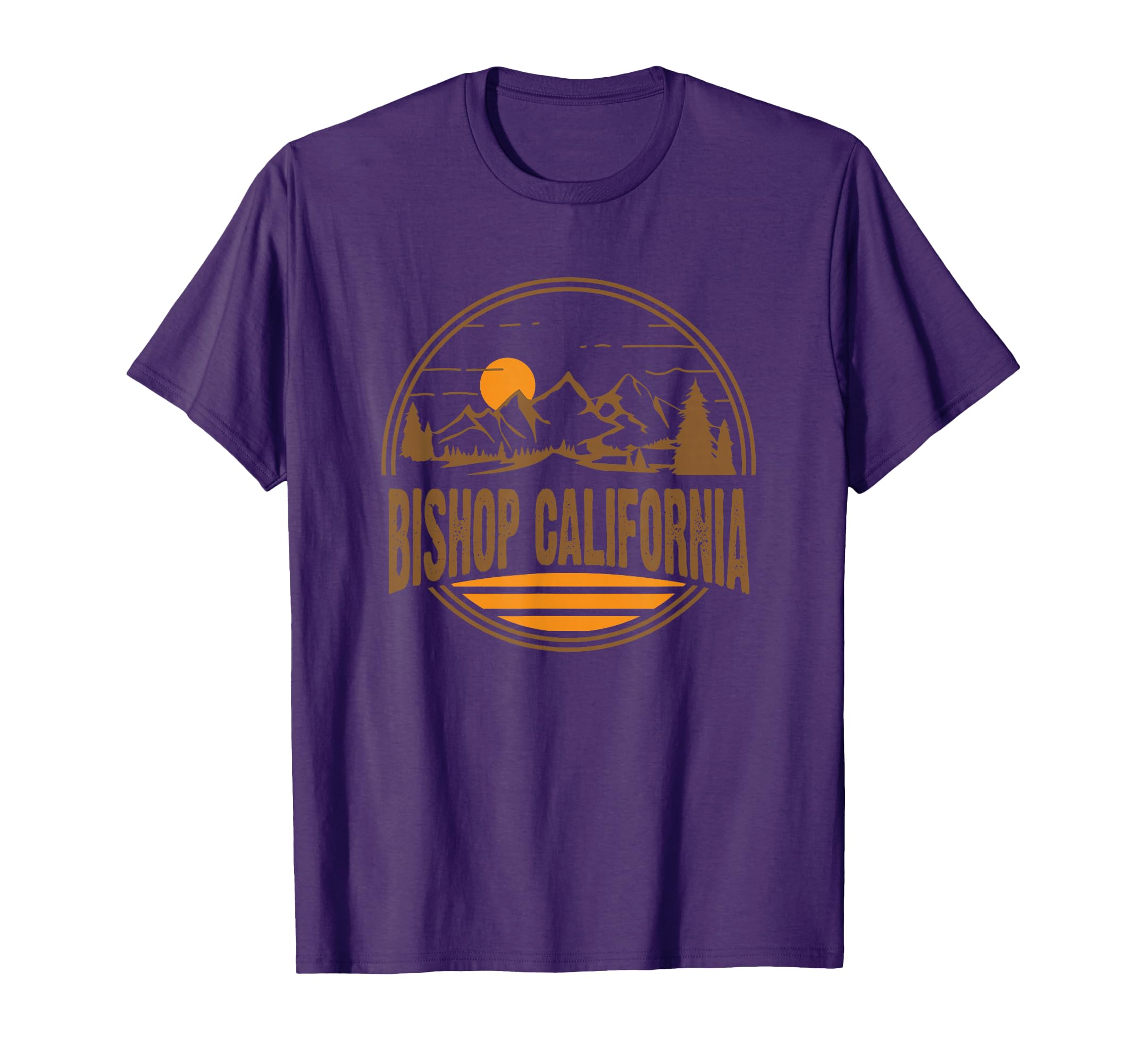 Bishop California Mountain Hiking T-Shirt - Aesthetic Graphic Unisex - T-Shirt, Sweatshirt, Hoodie