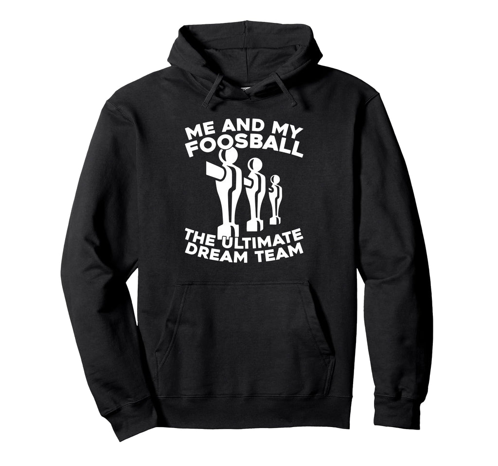 Foosball Kicker Table Soccer Hoodie - Fun Novelty Design for Adults - T-Shirt, Sweatshirt, Hoodie