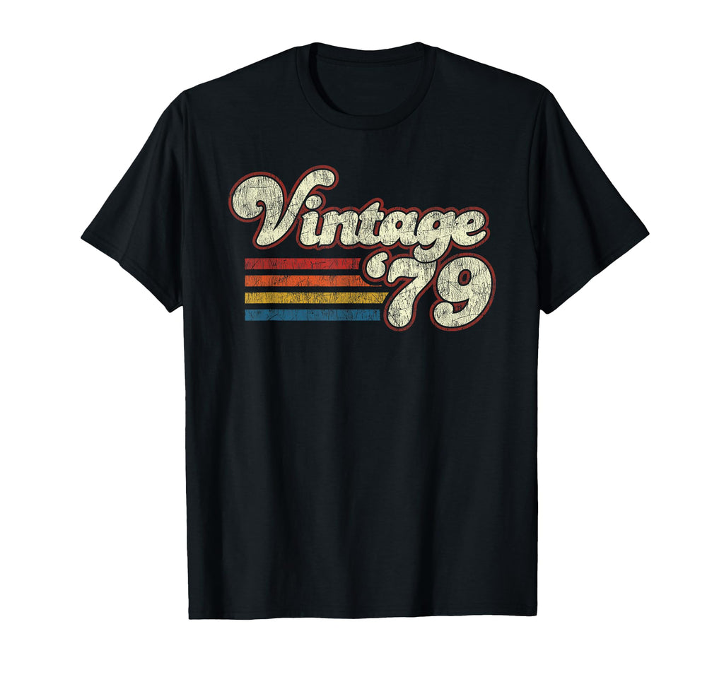 1979 Birthday T-Shirt - Graphic Print Unisex - T-Shirt, Sweatshirt, Hoodie