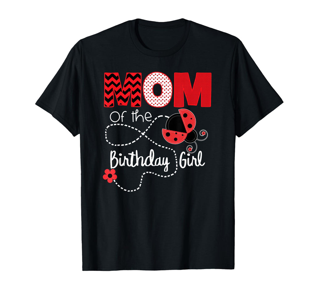 Ladybug Birthday Matching Mom Outfit T-Shirt - Minimalist Print for Adults - T-Shirt, Sweatshirt, Hoodie