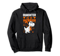 Leukemia Mom Dad Daughter Warrior Hoodie - Novelty Apparel for Adults - T-Shirt, Sweatshirt, Hoodie