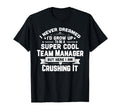 Super Team Manager Funny Golf Swim T-Shirt - Trendy Graphic Men Women - T-Shirt, Sweatshirt, Hoodie