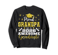 Super Proud Grandpa 2026 Graduate Sweatshirt - Custom Art Print Men Women - T-Shirt, Sweatshirt, Hoodie
