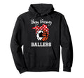Busy Raising Ballers Funny Soccer Hoodie - Novelty Apparel Unisex - T-Shirt, Sweatshirt, Hoodie