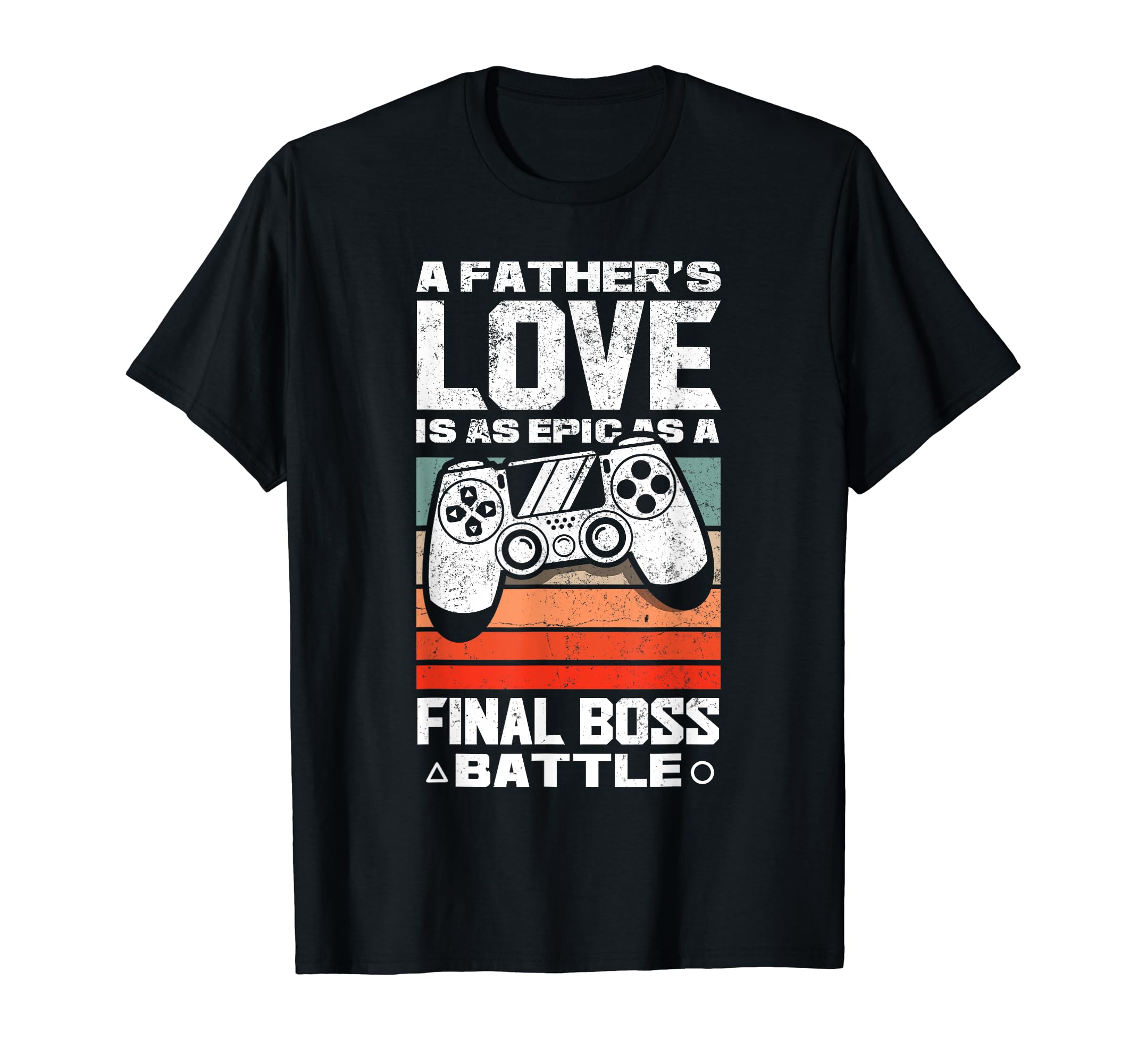 Gaming Dad Fathers Day Video Gamer T-Shirt - Custom Art Print Unisex - T-Shirt, Sweatshirt, Hoodie