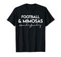 Football Mimosas Soccer Football Season T-Shirt - Graphic Print for Adults - T-Shirt, Sweatshirt, Hoodie