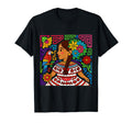 Colorful Pollera Mola Inspired Panama T-Shirt - Custom Art Print for Adults - T-Shirt, Sweatshirt, Hoodie