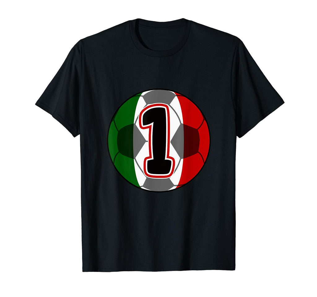 1 Year Old Birthday Mexican Soccer T-Shirt - Fun Novelty Design Unisex - T-Shirt, Sweatshirt, Hoodie