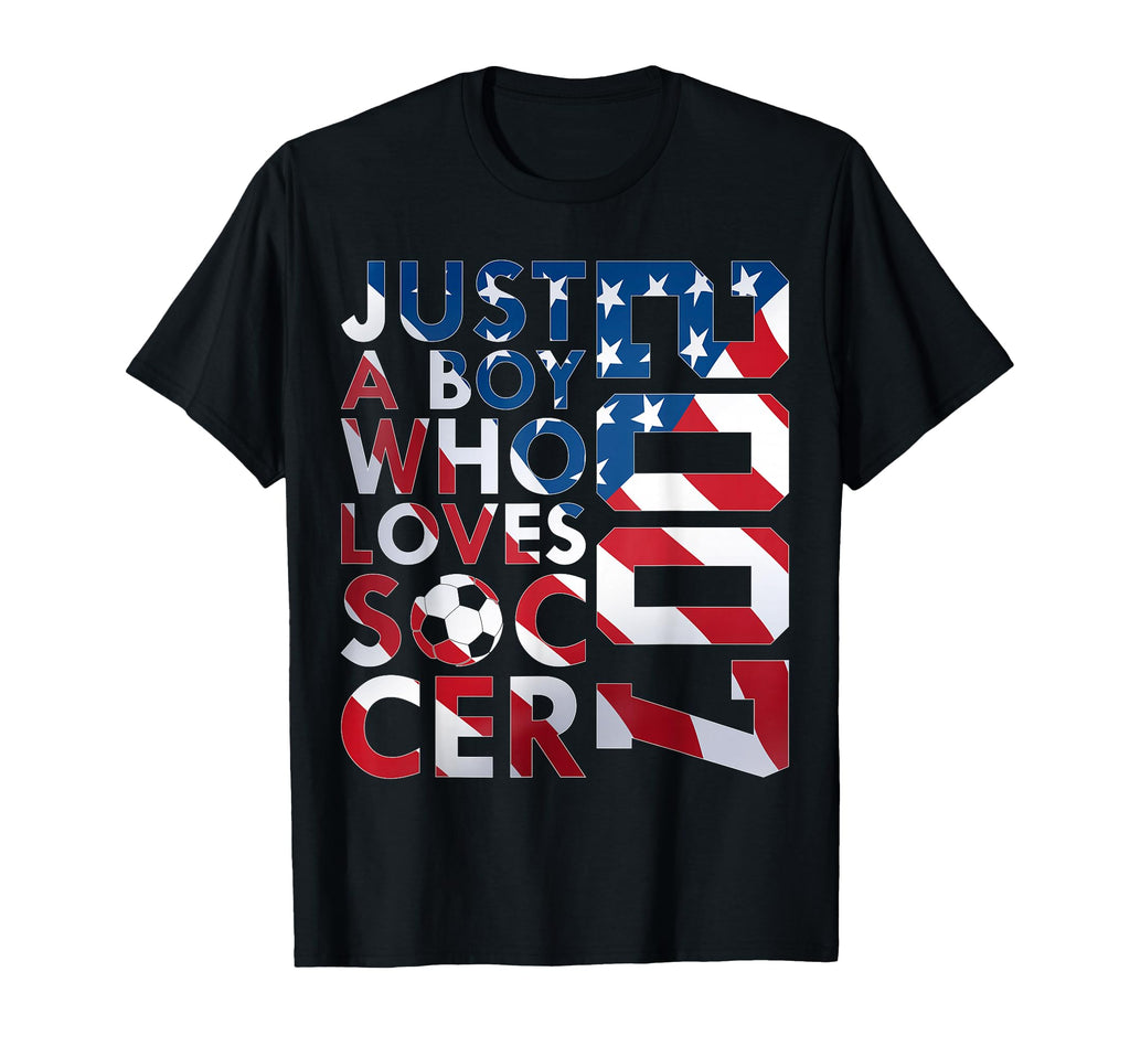2007 Just Who Loves Soccer 19Th T-Shirt - Novelty Apparel Men Women - T-Shirt, Sweatshirt, Hoodie