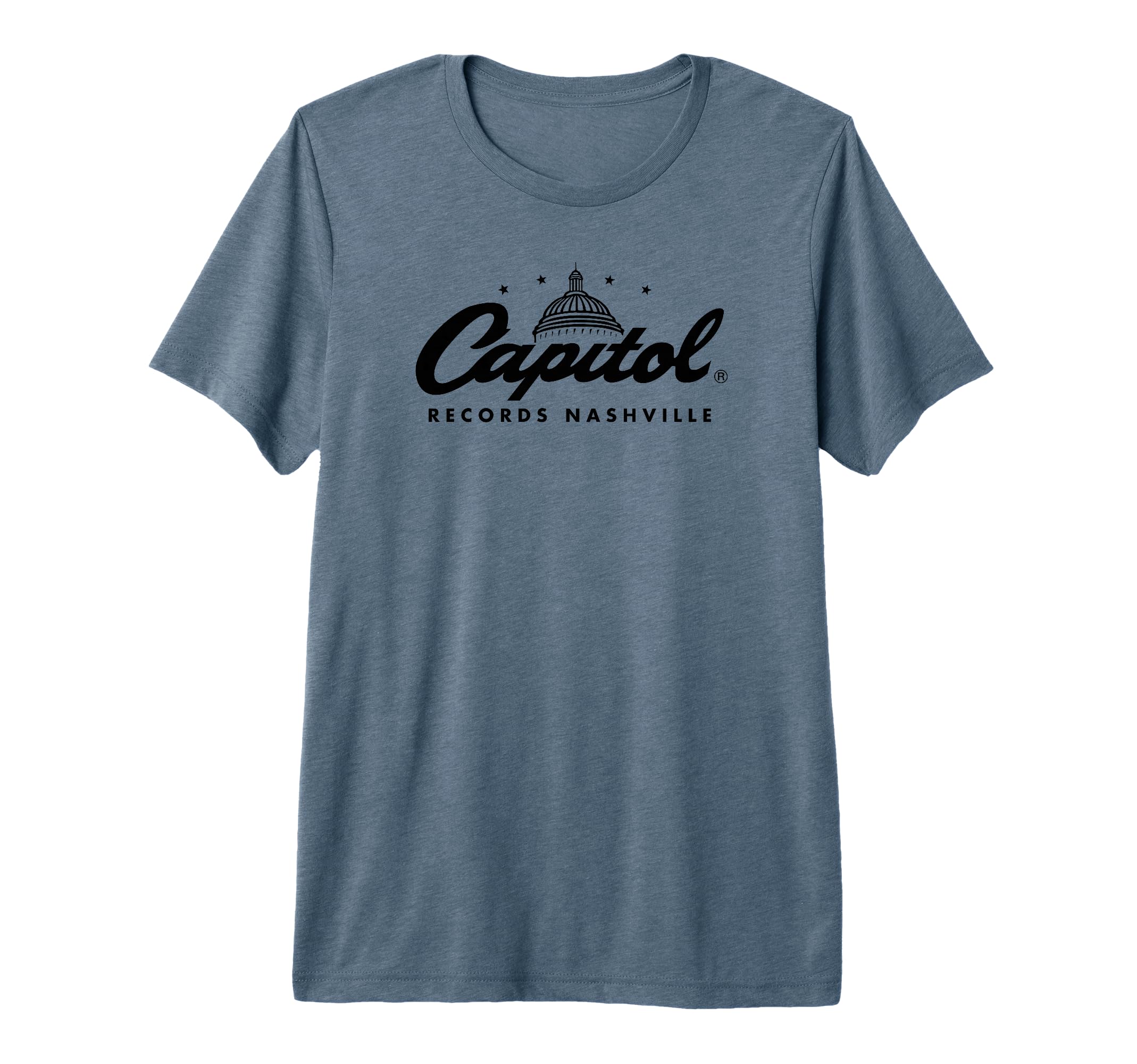 Capitol Records Nashville Tri Blend T-Shirt - Custom Art Print Unisex - T-Shirt, Sweatshirt, Hoodie