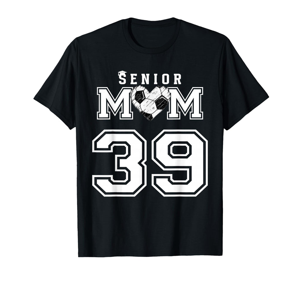 Proud Senior Soccer Mom Custom T-Shirt - Fun Novelty Design for Adults - T-Shirt, Sweatshirt, Hoodie